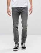 Blend Twister Slim Jeans Wash Gray - Gray