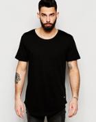 Only & Sons Longline T-shirt - Black