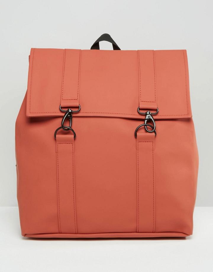 Rains Msn Backpack In Rust - Rust