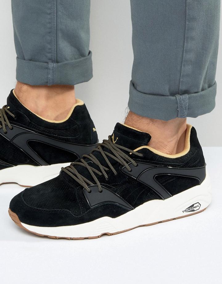 Puma Blaze Winterized Sneakers In Black 36165302 - Black