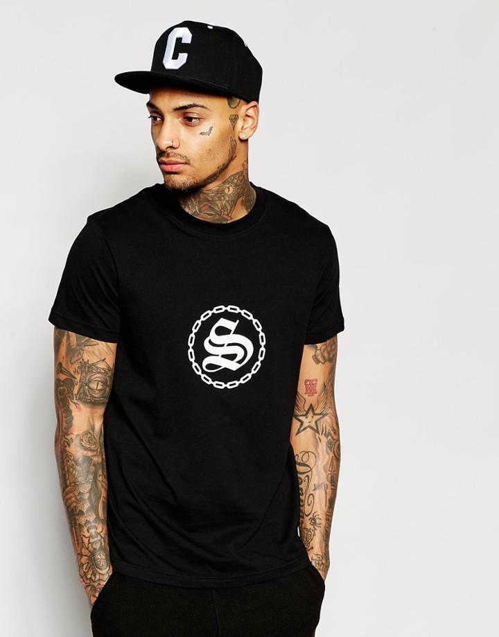 Systvm Chain T-shirt - Black