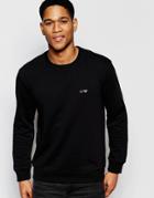 Armani Jeans Sweatshirt With Logo - Black