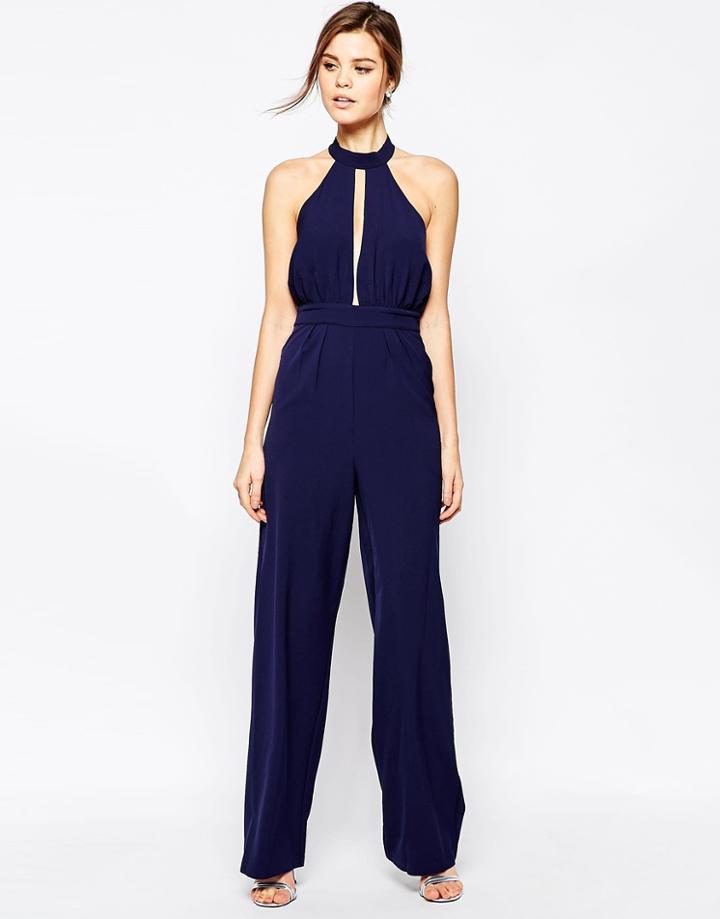 Forever Unique Jojo Jumpsuit - Navy