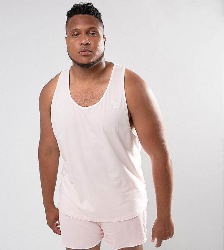 Puma Plus Racer Back Tank In Pink Exclusive To Asos 57657701 - Pink