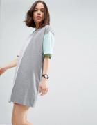 Asos Color Block Mini Dress - Multi