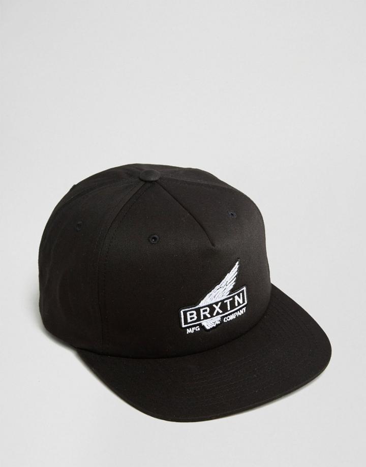 Brixton Snapback Cap Rawlins - Black