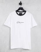 Closure Printed Logo T-shirt In White