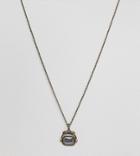 Reclaimed Vintage Inspired Necklace With Spinning Coin Pendnat Exclusive At Asos