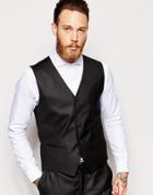Selected Homme Vest In Slim Fit - Black