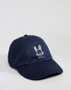 New Love Club Evil Bunny Embroidered Cap - Black