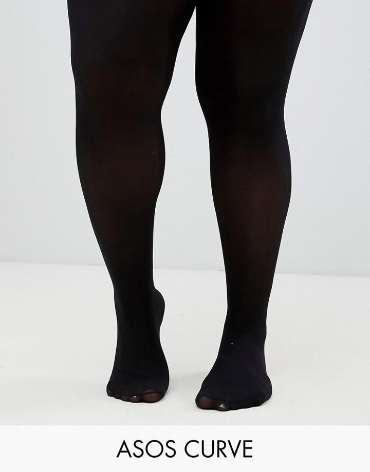 Asos Design Curve 40 Denier Tights - Black