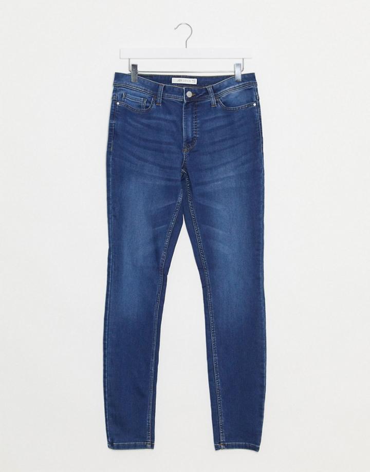 Jdy Jake Regular Skinny Jeans In Blue-blues
