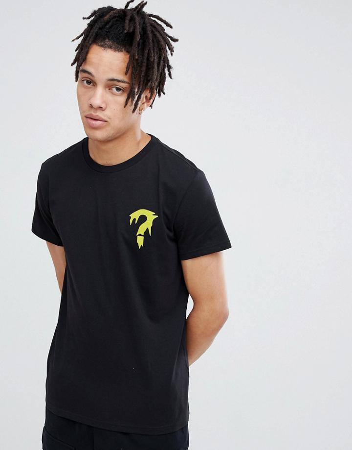 Cheap Monday Question T-shirt - Black