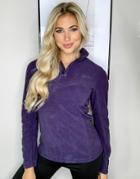Protest Mutez 1/4 Zip Fleece In Purple
