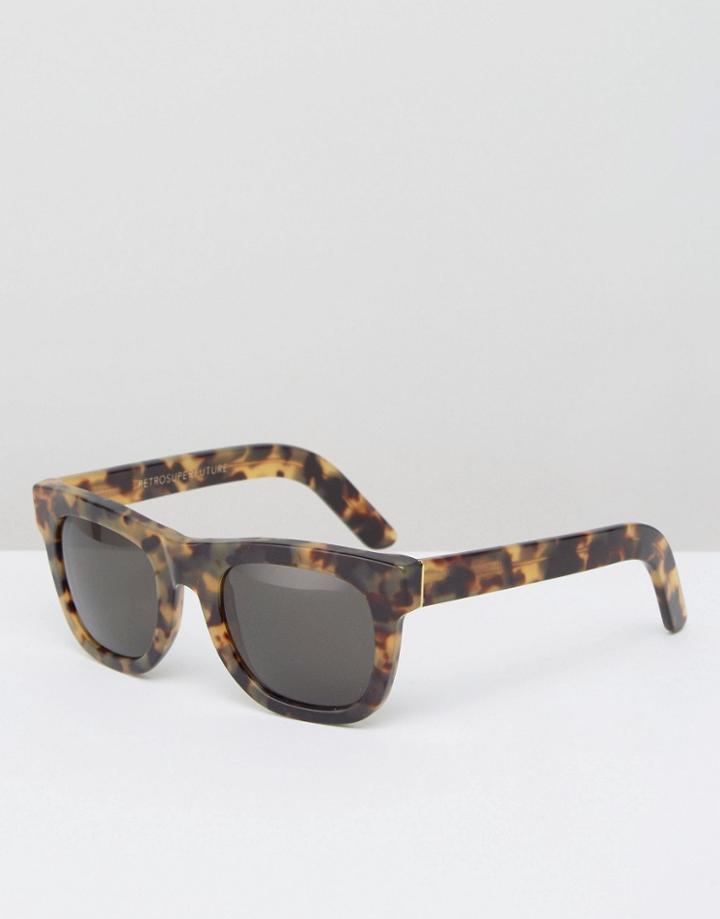Retrosuperfuture Ciccio Sunglasses - Brown