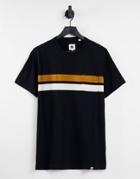 Pretty Green Rourke Pocket T-shirt In Black