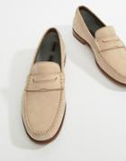 Ted Baker Miicke 6 Nubuck Loafers In Beige