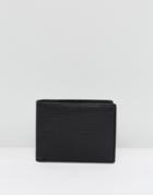 Esprit Leather Multi Wallet In Black - Black