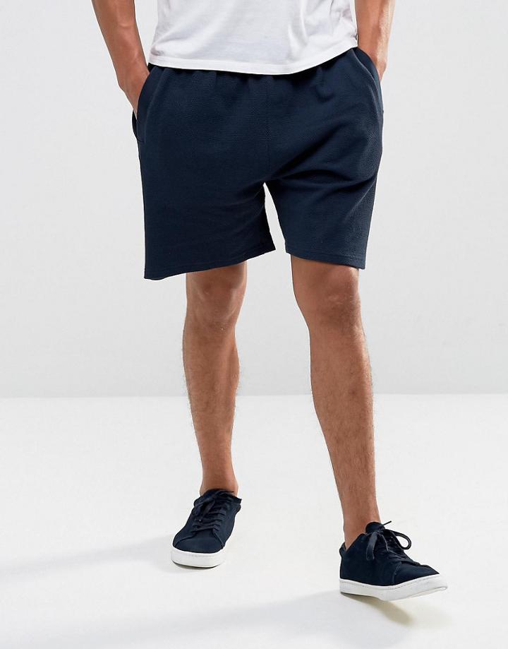 Lambretta Heavy Pique Short - Navy