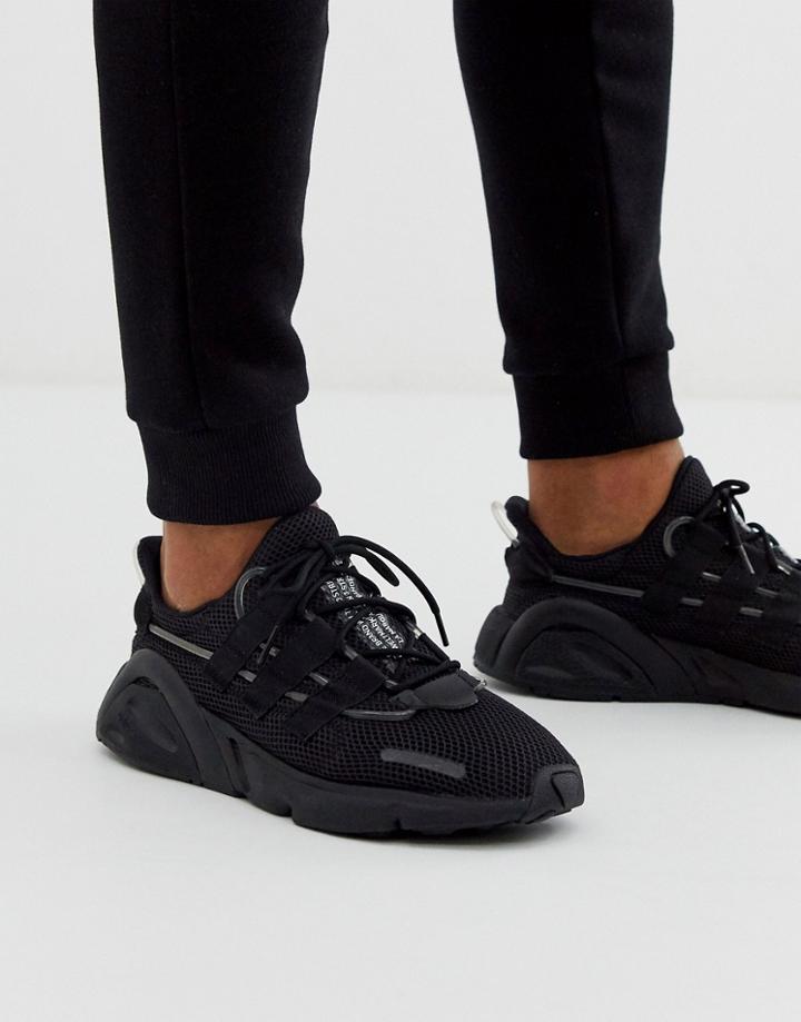 Adidas Originals Lx Adiprene Sneakers In Triple Black