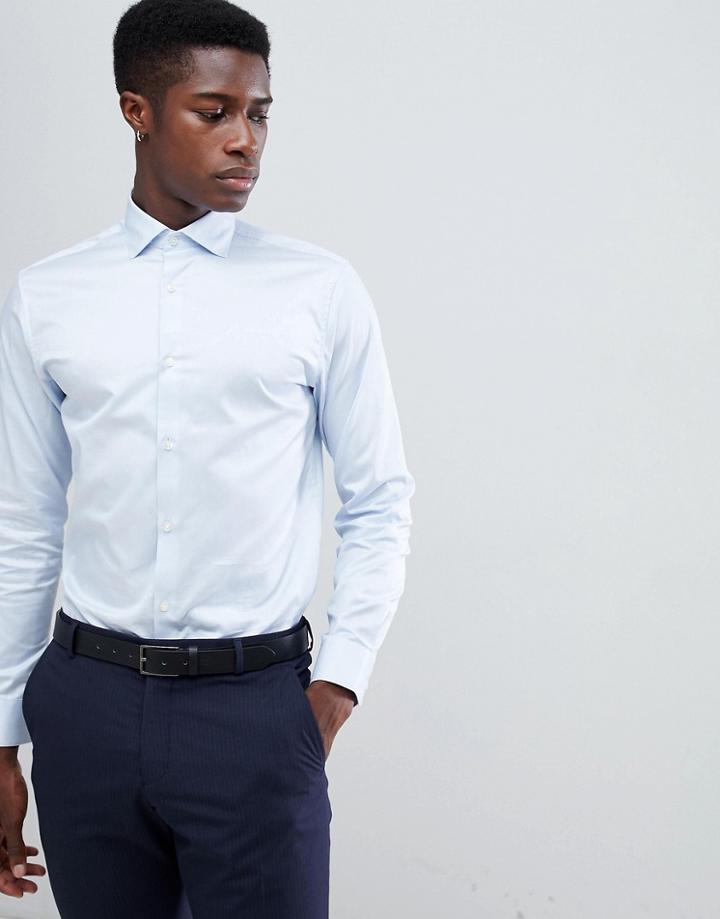 Jack & Jones Slim Fit Long Sleeve Shirt - Blue
