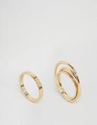 Weekday Orb Ring - Gold