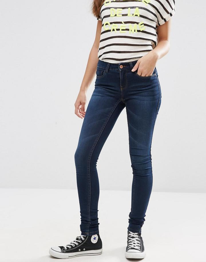 Noisy May Lucy Skinny Jean 32 - Medium Blue
