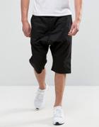 Maharishi Drop Crotch Shorts - Black