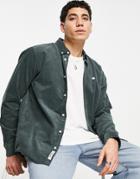 Carhartt Wip Maddison Cord Shirt In Khaki-green