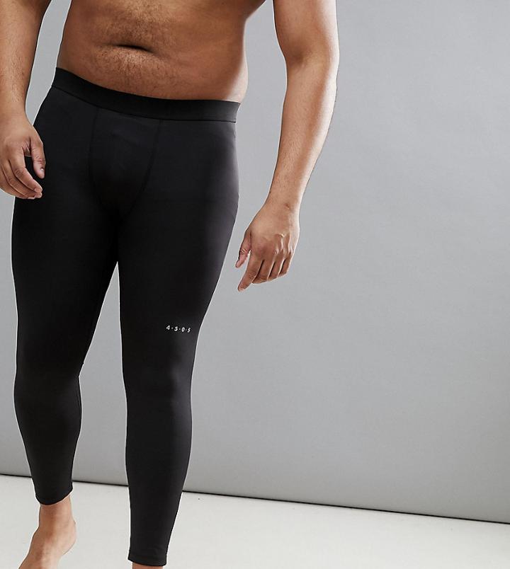 Asos 4505 Plus Running Tights - Black