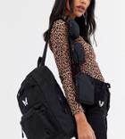 Bershka Butterfly Backpack In Black