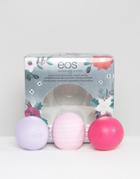 Eos Limited Edition Lip Balm Sphere Trio - Clear