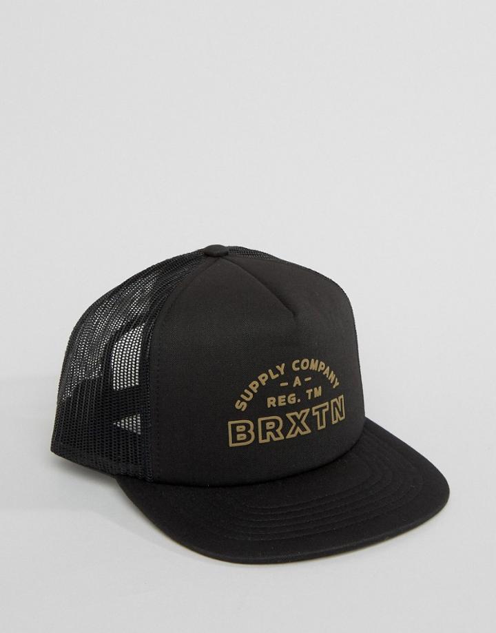 Brixton Knoxville Trucker Cap - Black