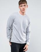 G-star Side Zip Logo Sweatshirt - Gray