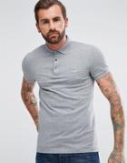 Boss Orange By Hugo Boss Pavlik Slim Fit Polo Shirt In Gray - Gray