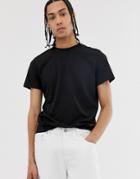 Weekday Alan T-shirt In Black