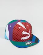 Puma X Dee & Ricky Snapback Cap In Multi Color 2103001 - Multi