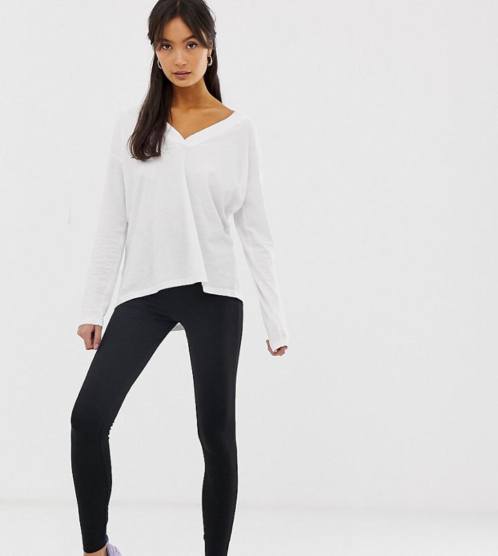 New Look High Waist Leggings-black