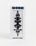 Shrine Halloween Black Blood Hair Root