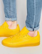 Adidas Originals Stan Smith Adicolor Sneakers In Yellow S80247 - Yellow