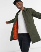 Harry Brown Khaki Padded Coat-green