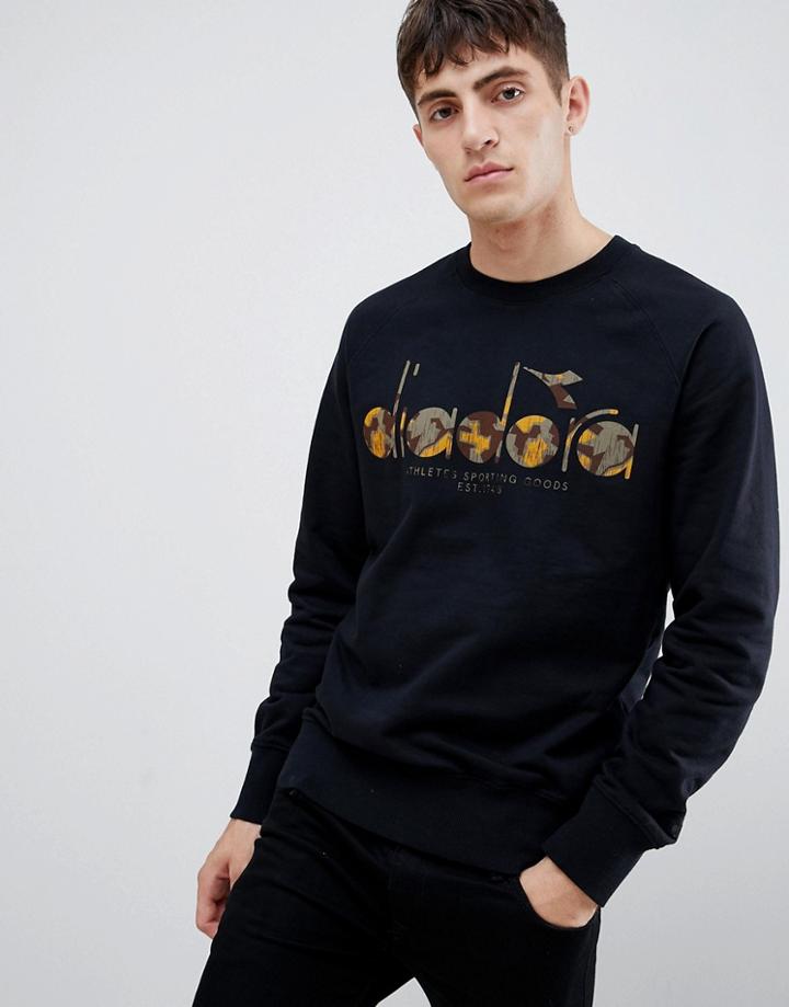 Diadora Logo Sweatshirt - Black