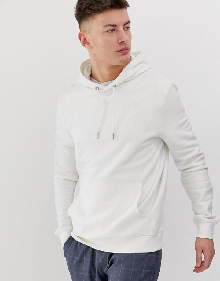 New Look Hoodie In Off White