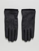 Selected Homme Simon Gloves - Gray