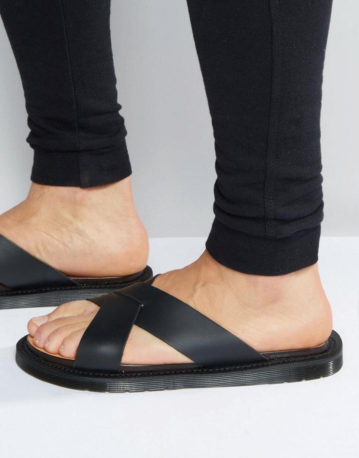 Dr Martens Platt Sandals - Black
