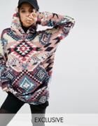 Jaded X Granted Oversized Snuggle Hoodie - Multi