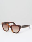 Hugo Boss Cat Eye Sunglasses - Brown