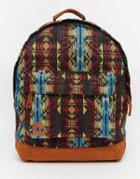 Mi-pac Geo-tribal Weave Black Backpack - Black