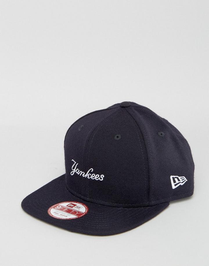 New Era 9fifty Snapback Cap Ny Yankees - Navy