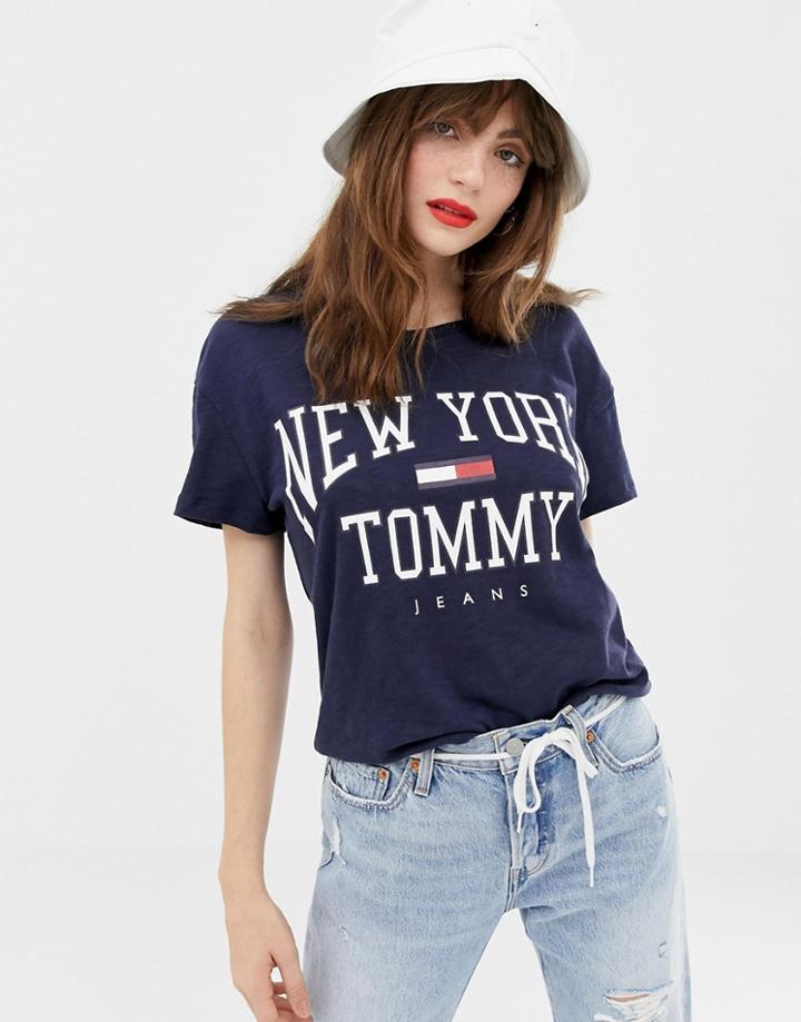 Tommy Jeans New York T-shirt - Black